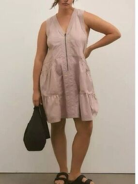 DAILY PRACTICE Trek Utility Mini Dress